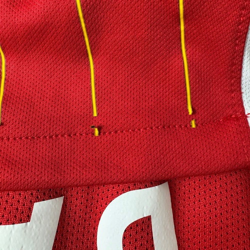 Nike FC Nordsjælland 2022/23 football shirt used, size S, red