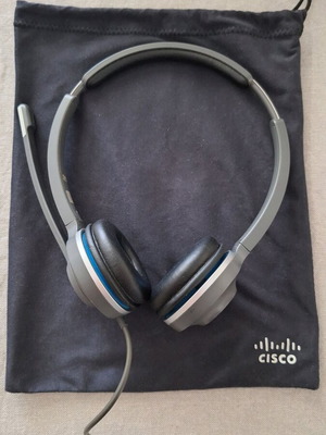 Ενσύρματα ακουστικά Cisco W-532 με noise cancelling και θήκη