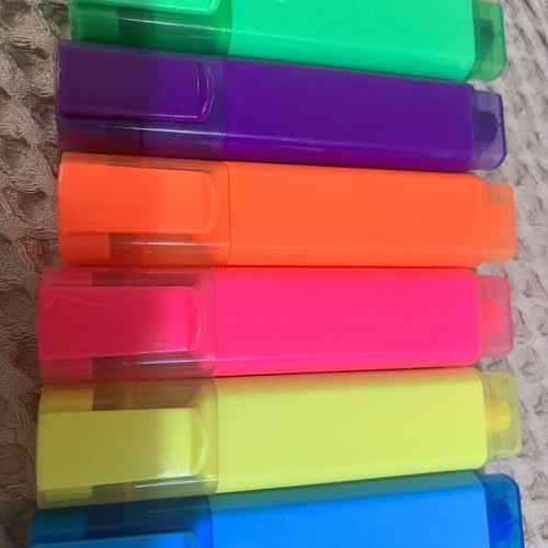 Highlighters set of 6 different colors new