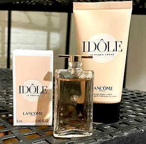 Idole Lancôme travel body lotion 50ml & 5ml αρωμα