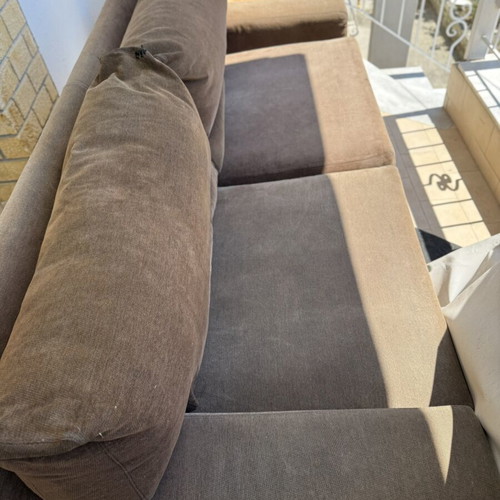 Sofas used, two-seater and three-seater set