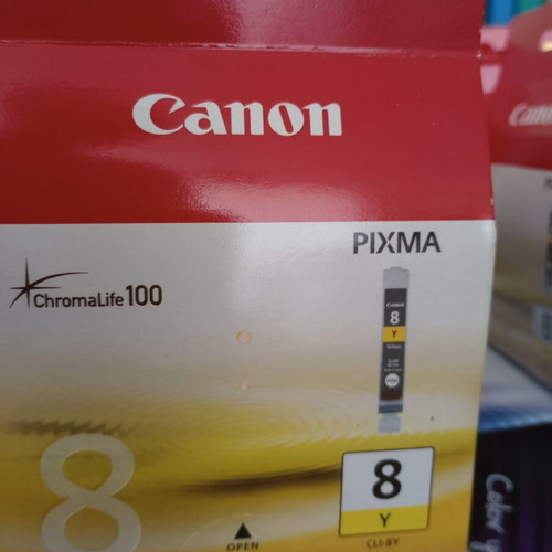 Canon Pixma Genuine Ink Cartridges new, pack of 8 sealed