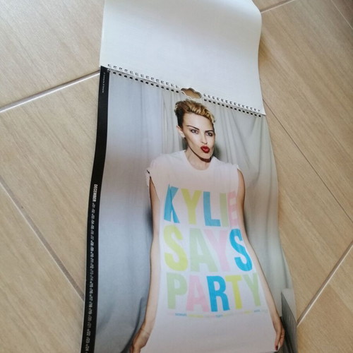 Kylie Minogue X Official Calendar 2008 used, collectible