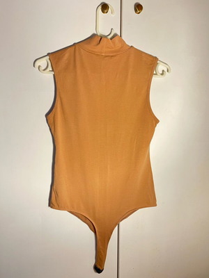 Brown Pink Woman bodysuit like new, size M