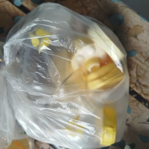 Ameda Double Breast Pump like new with 3 bottles and milk storage bags