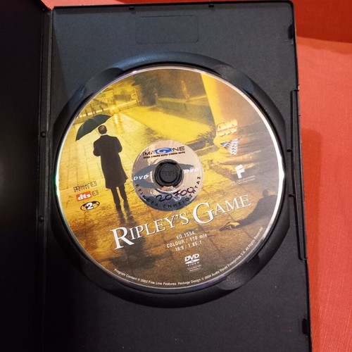 Ripley's Game DVD thriller with subtitles