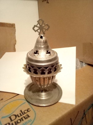 Table Oil Lamp used