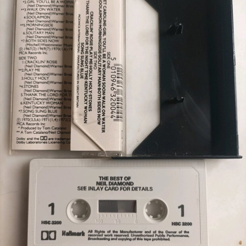 Neil Diamond The Best Of Neil Diamond cassette like new
