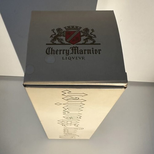 Cherry Marnier Liqueur vintage bottle with box, new condition
