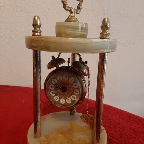Vintage Jerger Germany table clock new, analog