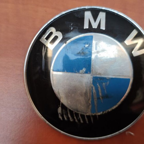 BMW Vintage Badge 82mm used, OEM code 51.14-1872324