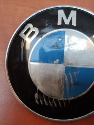 BMW Vintage Badge 82mm used, OEM code 51.14-1872324