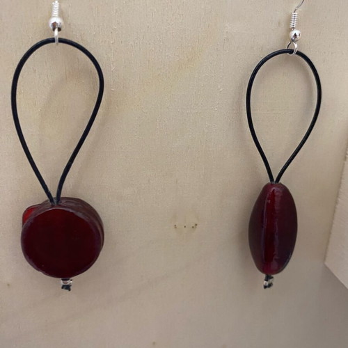 Murano earrings handmade new