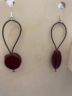 Murano earrings handmade new