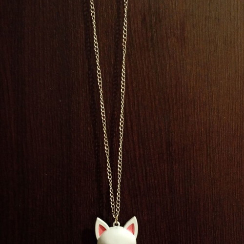 Demon Slayer necklace pendant like new, large size