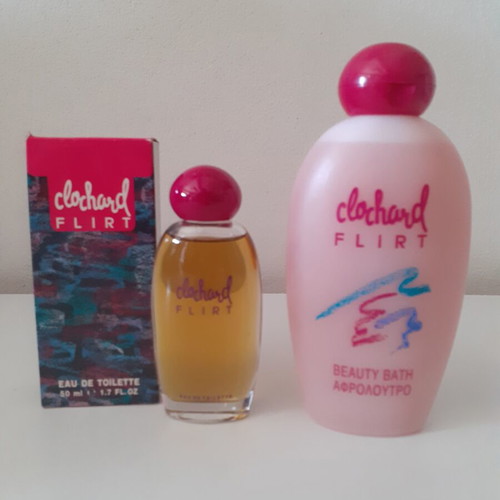 Clochard Flirt women's perfume and beauty bath set