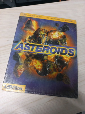 Asteroids PC game καινούργιο, sealed, big box