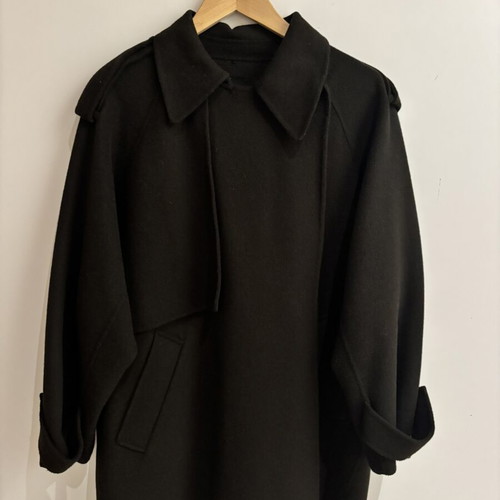 Massimo Dutti oversized coat like new, brown, size S