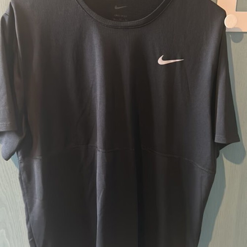 Nike T-shirt running dri fit καινούργιο, XL, μαύρο