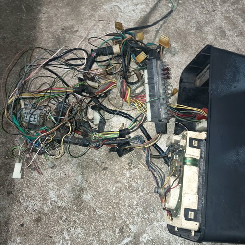 Seat Marbella - Fiat Panda complete dashboard used with switches