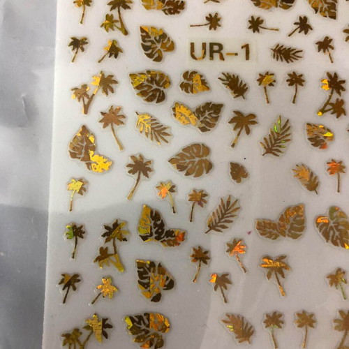3D Nail Stickers like new