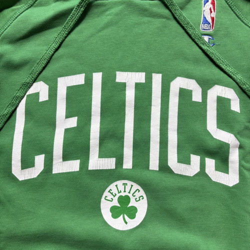 Champion Boston Celtics Hoodie men's small like new, green