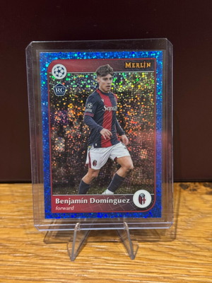 Topps Merlin 2025 Bologna Benjamin Dominguez Rc new