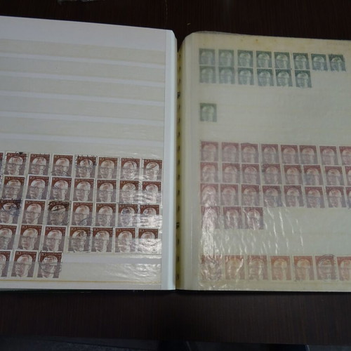 KABE Germany stamp collection in large binder, 31 sheets