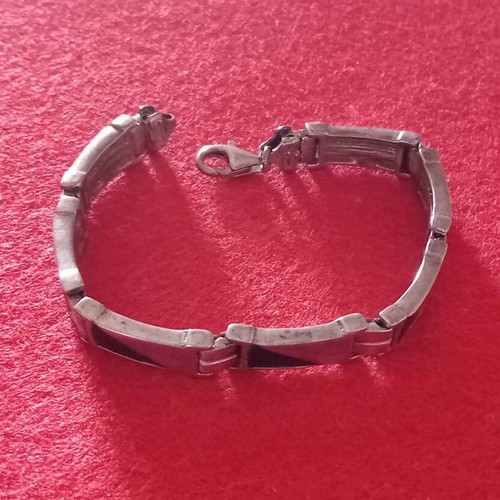 Vintage solid silver bracelet like new, size 22 cm
