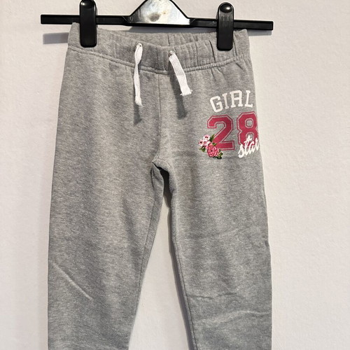 Terranova Kids grey sweatpants for girls, size 116-122 cm (6-7 years)