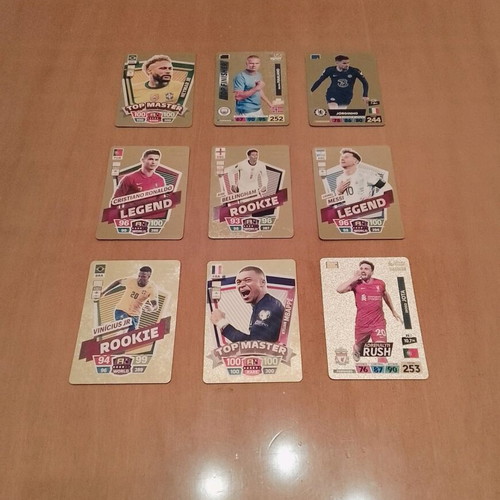 Set of 55 football cards new