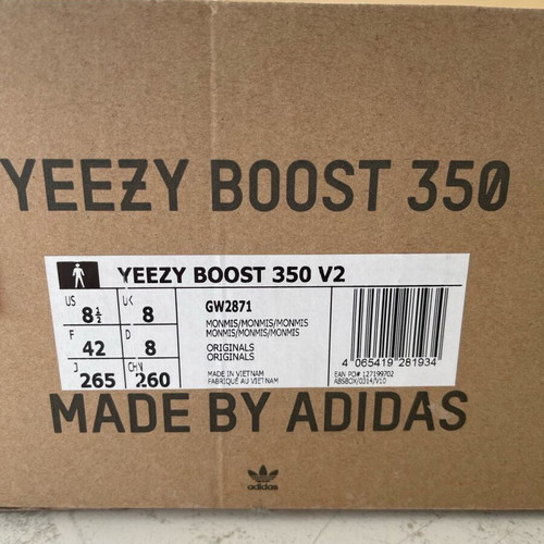 Yeezy Boost 350 V2 Monmis Originals Adidas size 42 new