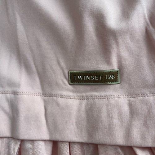 Twinset dress pink new with tags, size XS oversize