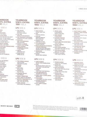 Now Yearbook 80-84 Various σετ 5 LP