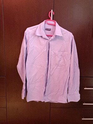 Men's shirt L like new, blue