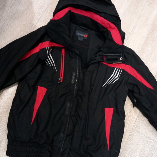 Branded jacket size M used, very warm, black