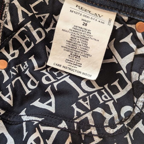 Replay Grover denim bermuda shorts like new, size 28