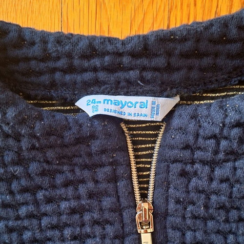 Mayoral baby jacket used for girl up to 3 years