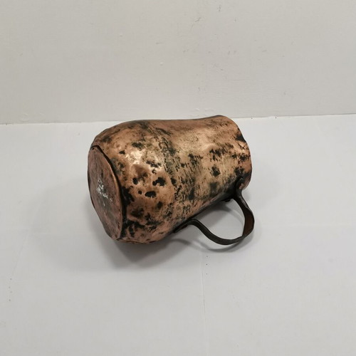 Large copper jug used, circa 1900