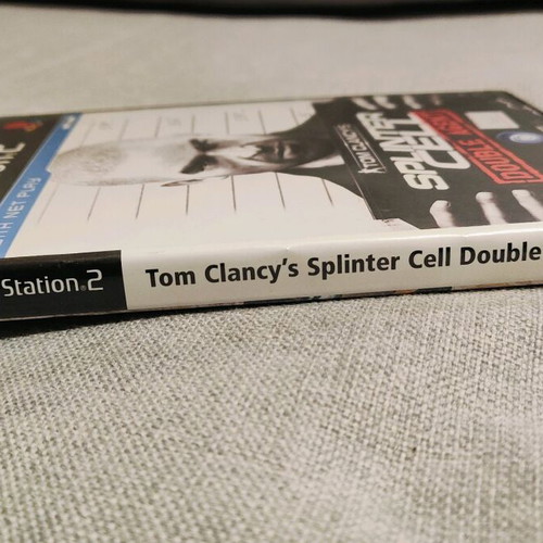 Tom Clancy's Splinter Cell Double Agent PS2 used in very good condition