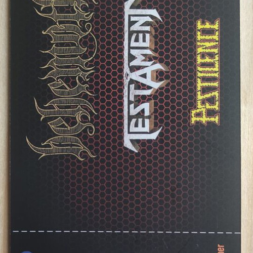 Behemoth Testament Pestilence Concert Ticket like new 28-7-2024