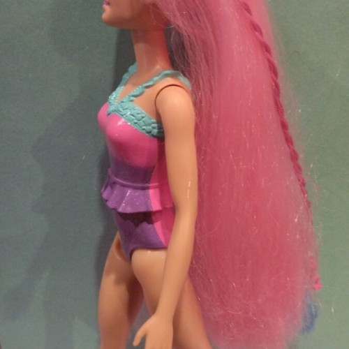 Barbie Cool Colours doll like new with colorful highlights