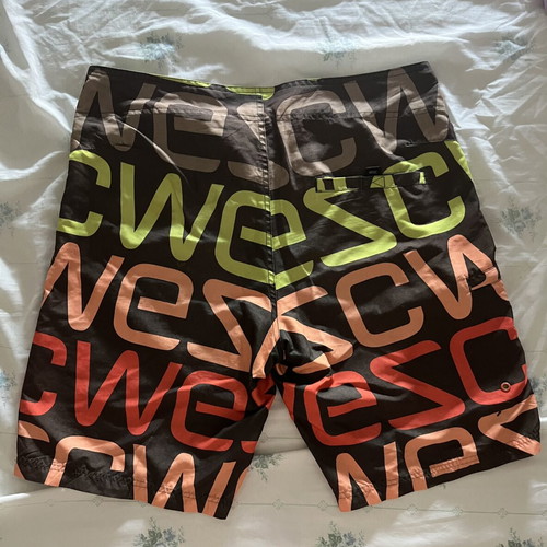 Wesc men's swimwear medium used, multicolor