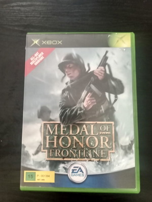 Medal of Honor Frontline Xbox original game, English PAL version