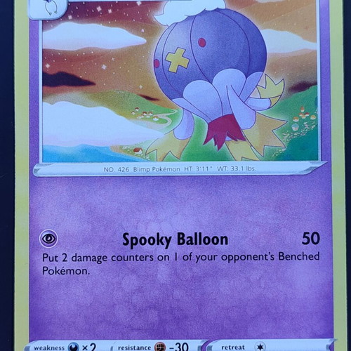 Drifblim Pokémon card Astral Radiance near mint condition