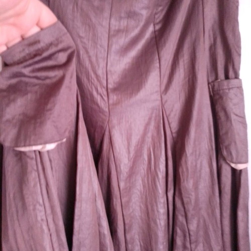Mat Fashion skirt used, brown, waist 50 cm, size XL