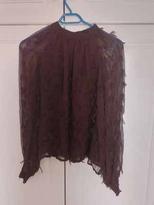 Zara blouse purple like new, worn twice, size XS