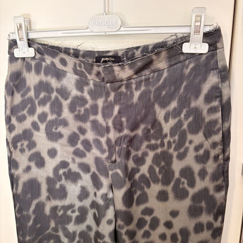 Massimo Dutti leopard pants like new, size S