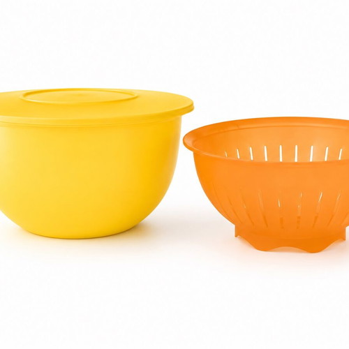 Tupperware Expression Bowl 4.3L with 4L Colander Set of 2, new