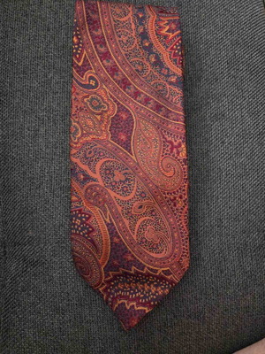 Canali tie like new, 100% silk, colorful